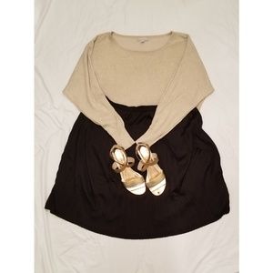 ‼CLOSEOUT: Mossimo Black Accordion Skirt